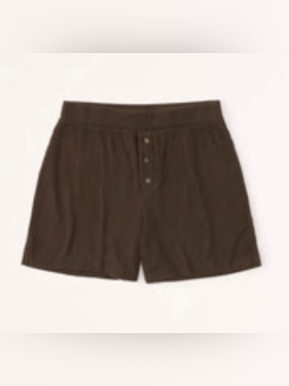 A&F Ribbed Sleep Shorts
